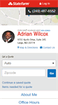 Mobile Screenshot of adrianwilcoxinsurance.com